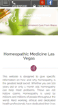 Mobile Screenshot of homeopathylasvegas.com